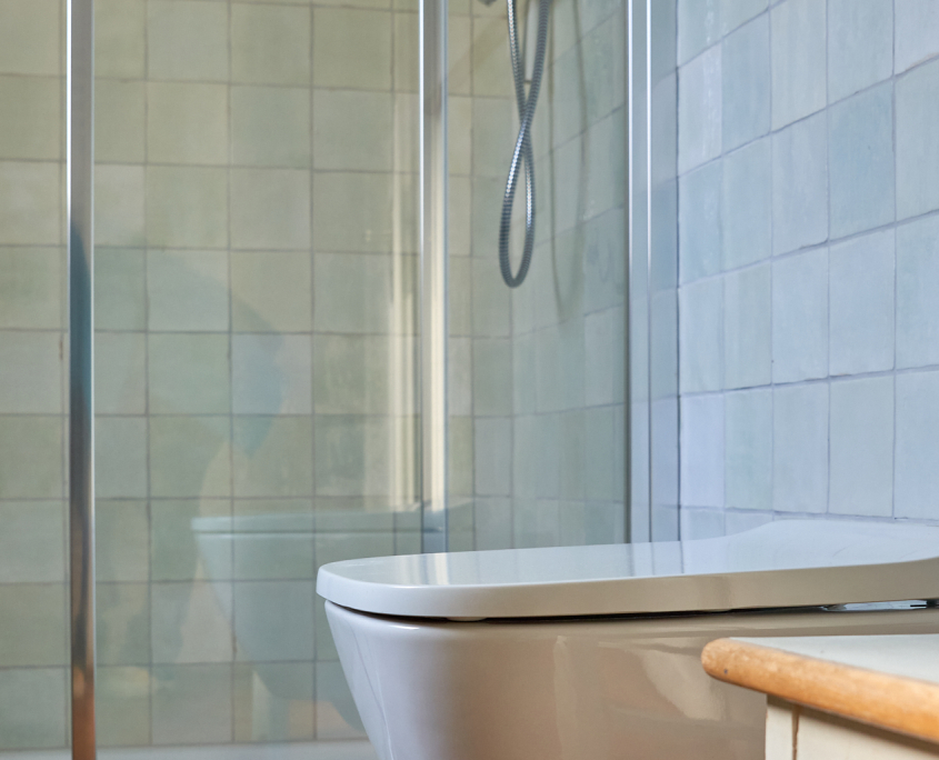 Badezimmer Ferienwohnung Brunnenstrasse