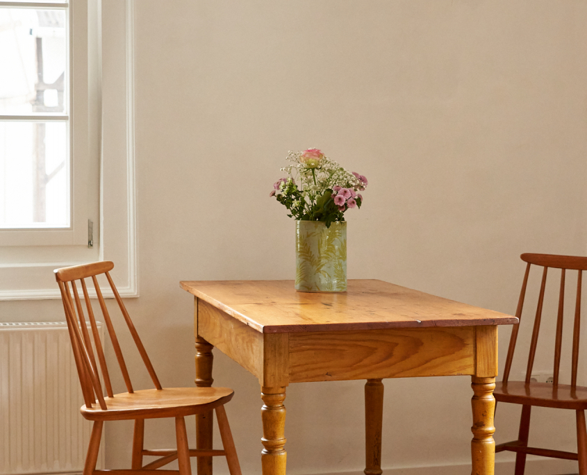 Wohnzimmer Ferienwohnung Brunnenstrasse