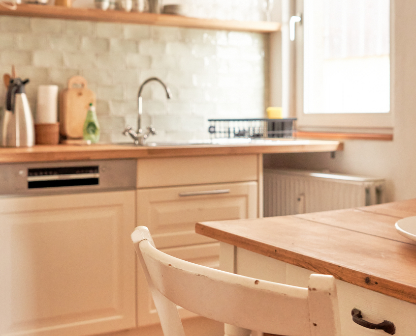 Küche Ferienwohnung Brunnenstrasse